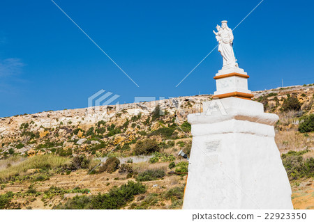 Statue of St. Mary at Ramla Bay 22923350