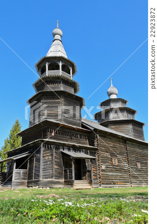 Orthodox wooden church in Russia 22923872