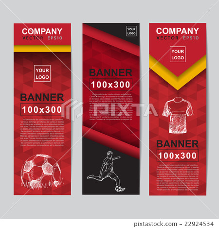 Abstract flag colour banner Abstract flag colour banner 22924534