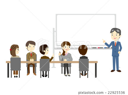 Senior lecturer speaking at training / seminar Senior lecturer speaking at training / seminar 22925536