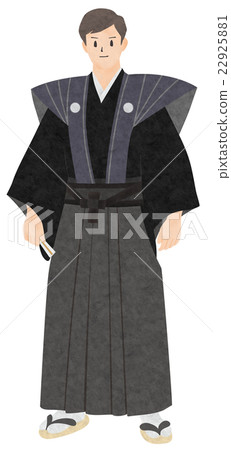 Hakama no Otoko - Stock Illustration [22925881] - PIXTA