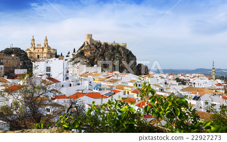 View of spanish town. Olvera, province of Cadiz View of spanish town. Olvera, province of Cadiz 22927273