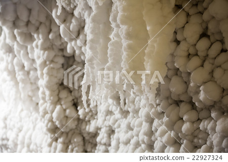 mine with salty stalactites 22927324