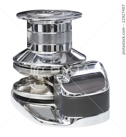 New boat windlass for anchoring close up 22927407