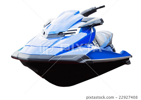 Water scooter isolated on white background 22927408