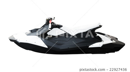 Water scooter isolated on white background Water scooter isolated on white background 22927436