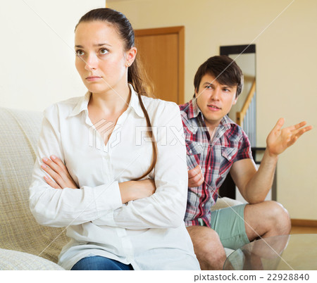 Married couple having quarrel 22928840