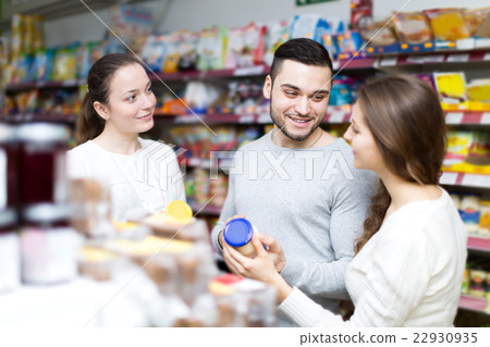 people at the grocery store people at the grocery store 22930935