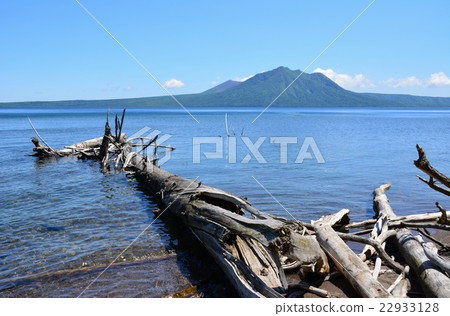 Lake Shikotsu in early summer 22933128