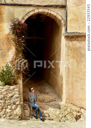 Woman in the Miravet village Woman in the Miravet village 22933543