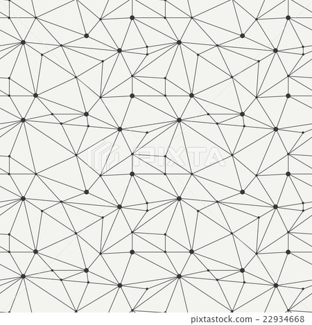 Geometric line hipster seamless pattern with - Stock Illustration ...