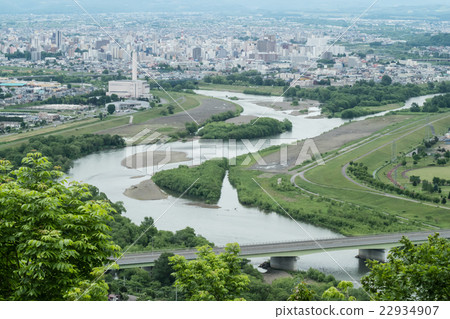 流經旭川市的河 22934907