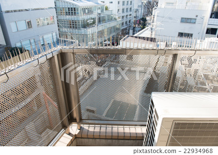 Bullet guard handrail on the balcony Bullet guard handrail on the balcony 22934968