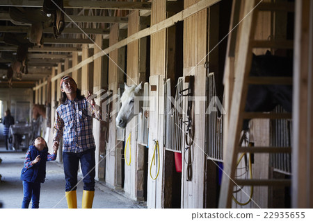 Parent-child ranch experience Parent-child ranch experience 22935655