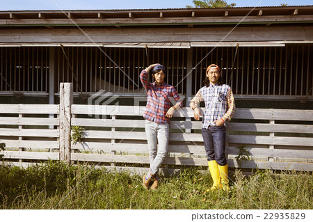 Ranch work colleagues Ranch work colleagues 22935829
