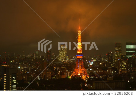 東京的夜景 東京的夜景 22936208