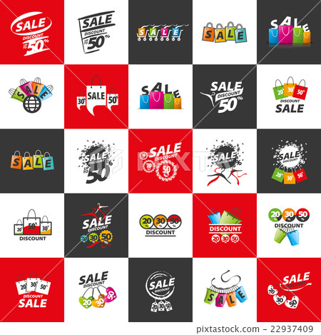 vector sign for discounts 22937409