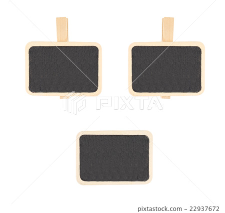 blackboard isolated on white 22937672