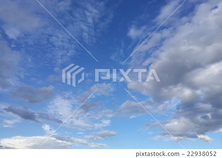 clouds in the blue sky and raincloud. 22938052