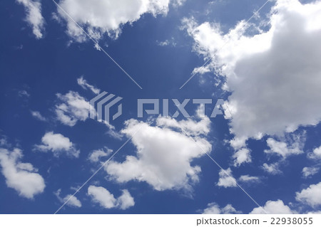 Blue sky with clouds  22938055