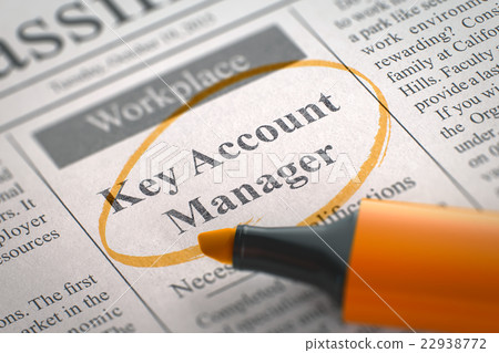Key Account Manager Hiring Now. 22938772