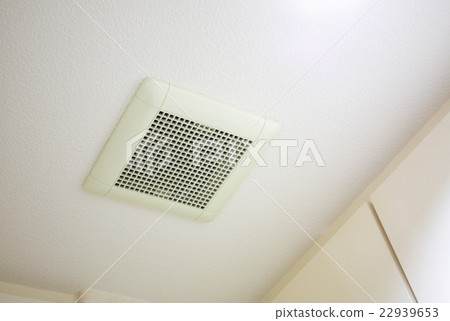 A fan that ventilates and circulates air in a space 22939653