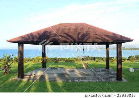 A landscape with a hammock 22939815