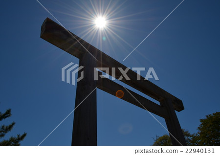 Ise shrine Imperial Palace Torii 22940131