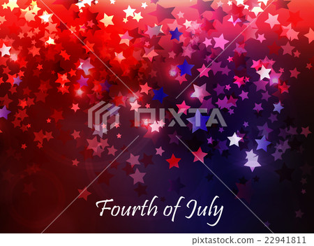 illustration of abstract for Independence Day 22941811
