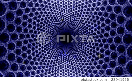 Crinkle Cut Psychedelic Pulse Digital abstract 22941936