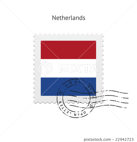 Netherlands Flag Postage Stamp. 22942723