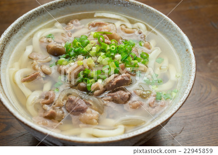 Meat noodles 22945859