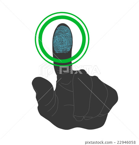 Shopping by finger Touch, ID Fingerprint scan Acce 22946058