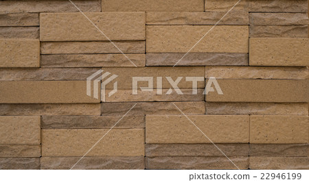 stone brick patterned texture background.  22946199