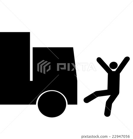 被卡車擊中的人 22947056