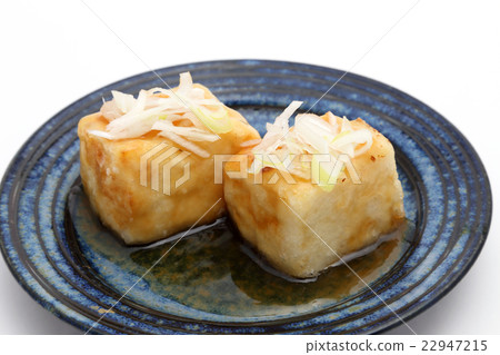 lightly deep-fried tofu 22947215