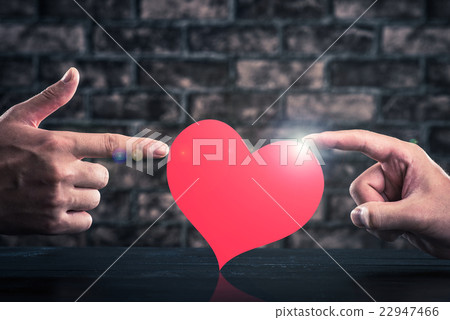 Heart and their hands 22947466