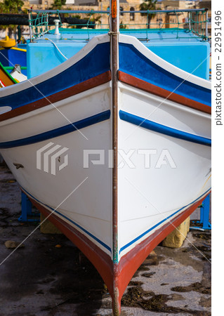 Details of waterfront Fishing port in Marsaxlokk Details of waterfront Fishing port in Marsaxlokk 22951496