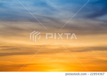 Close up dramatic sky during sunset Close up dramatic sky during sunset 22954367