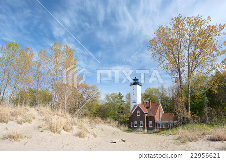 Presque Isle lighthouse, built in 1872 Presque Isle lighthouse, built in 1872 22956621