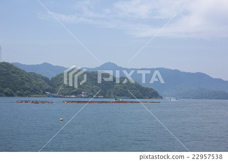 Saeki bay and aquaculture facility 22957538