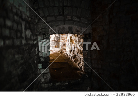 Mine Shaft with diminishing perspective 22958960
