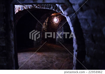 Underground vault in the basement Underground vault in the basement 22958962