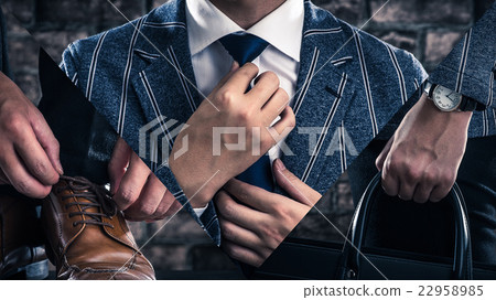 Men wearing suits, fashion 22958985