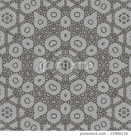 Ornamental Backdrop. Ornate Floral Decor 22960236