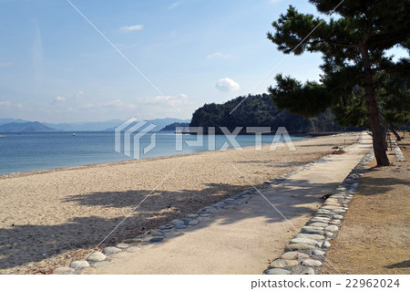 The Miyajima wrapper is a beach sand beach 22962024