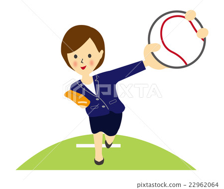 A women's suit to play baseball A women's suit to play baseball 22962064