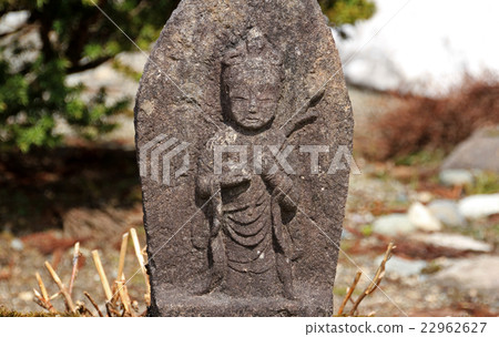 Stone Buddha in the roadside 22962627
