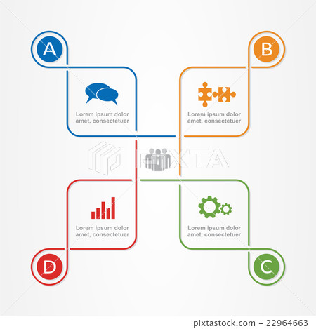 Infographic design template. Vector illustration. Infographic design template. Vector illustration. 22964663