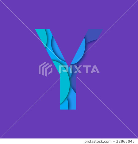 Letter Y template Letter Y template 22965043